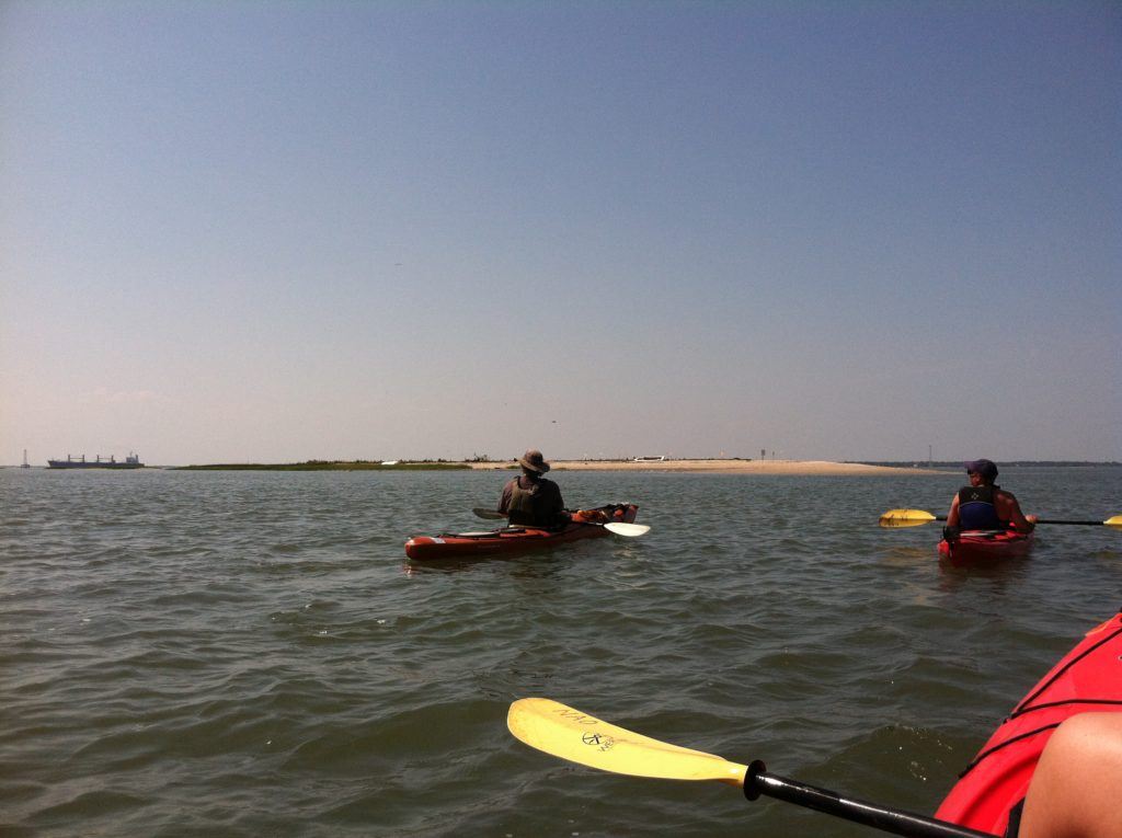kayaking in Charleston