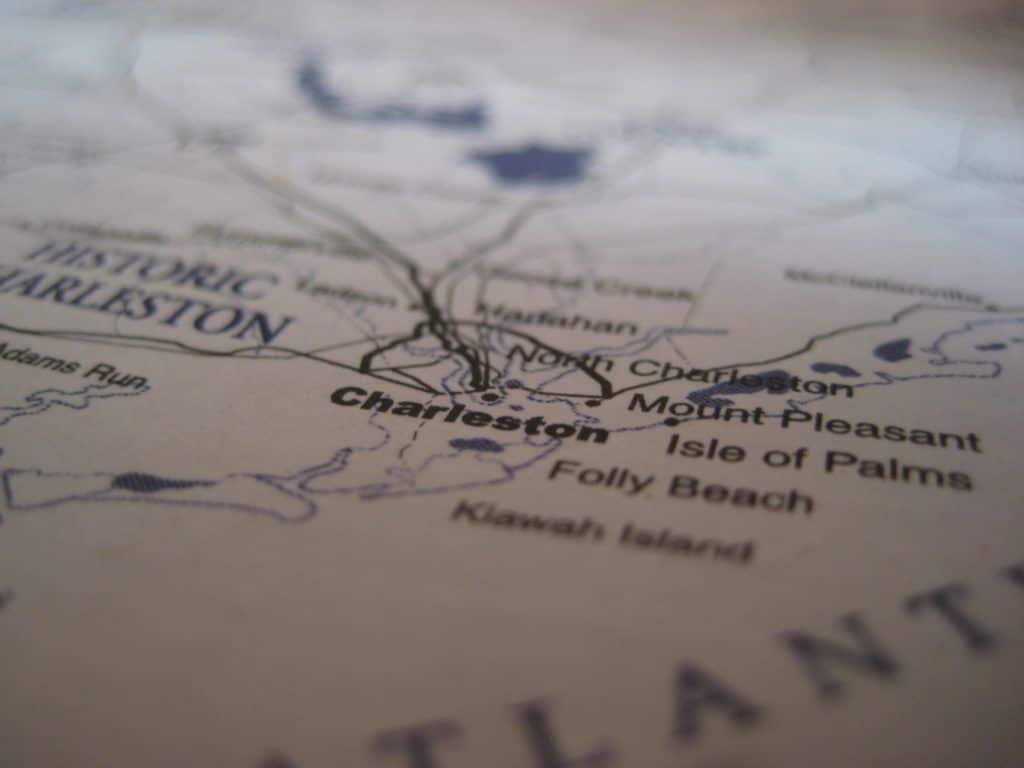 Map of Charleston