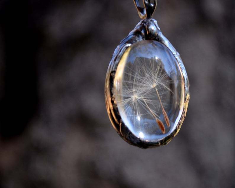 dandelion jewelry