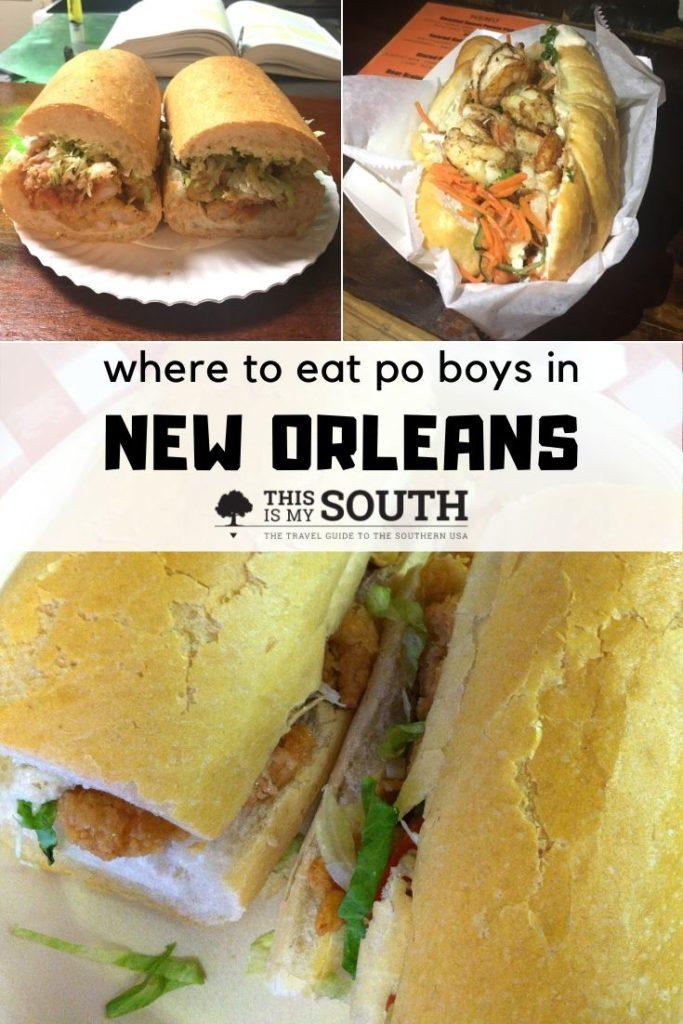 where to eat po boys in New Orleans